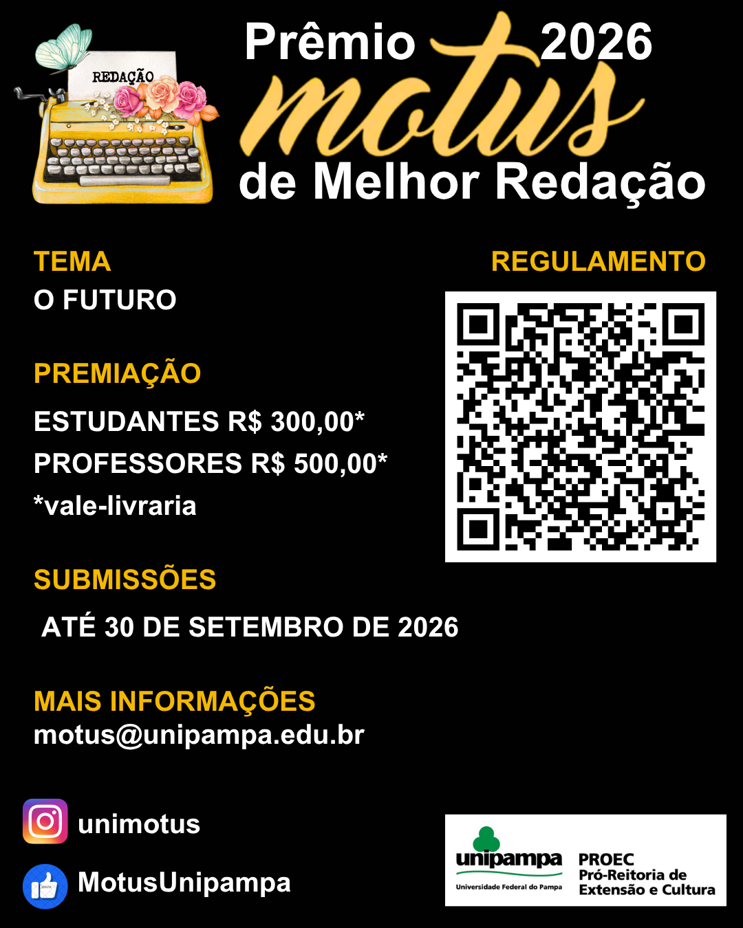 Prêmio Motus de Melhor Redação - 2026